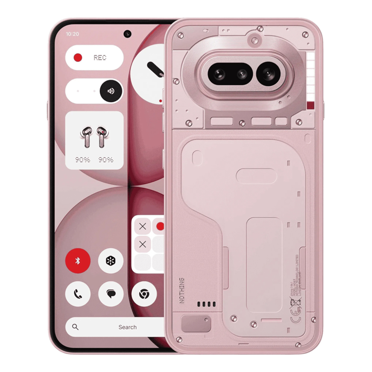 Nothing Phone (4a) 12/256Gb Pink, розовый
