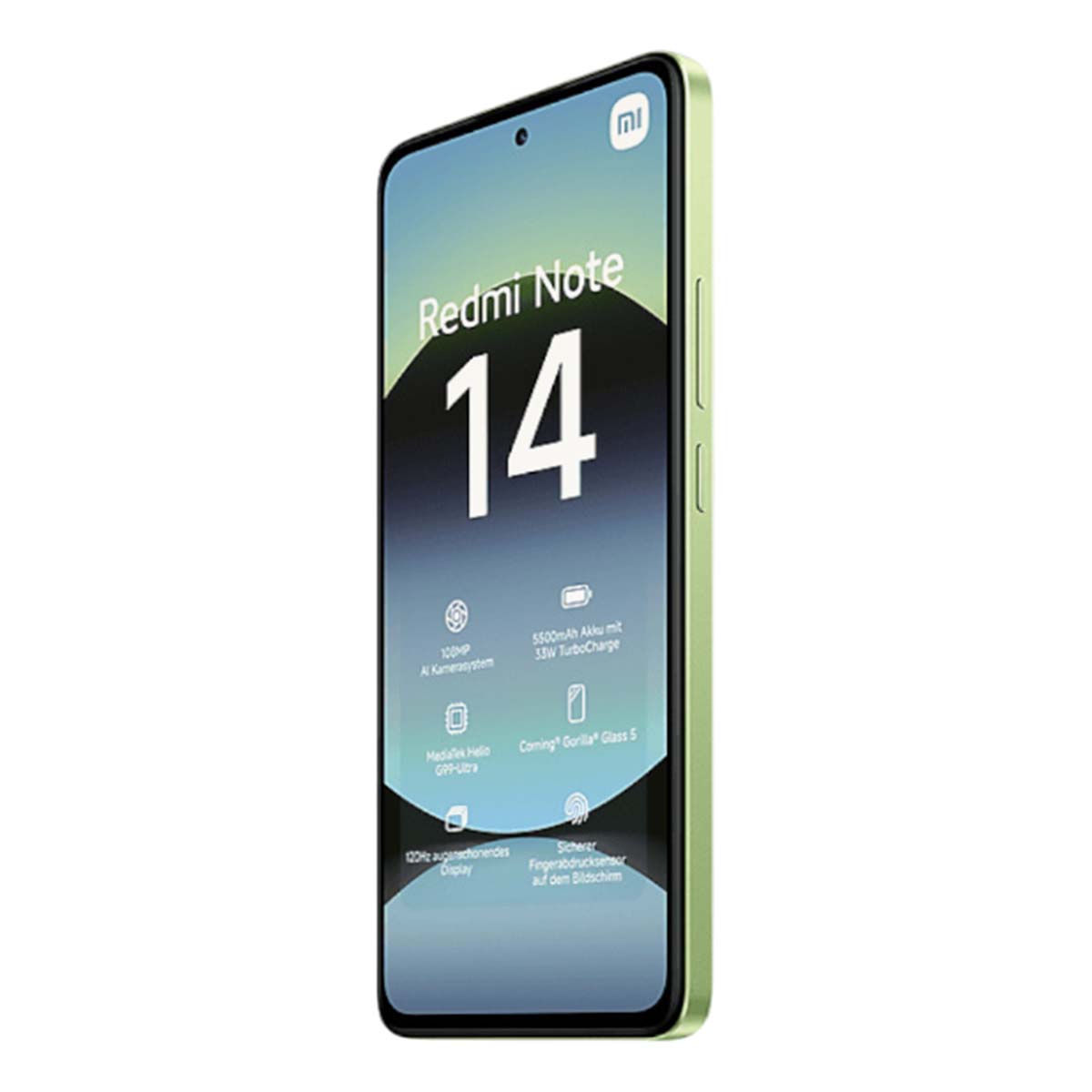 Xiaomi Redmi Note 14 6/128Gb Lime Green, зелёный