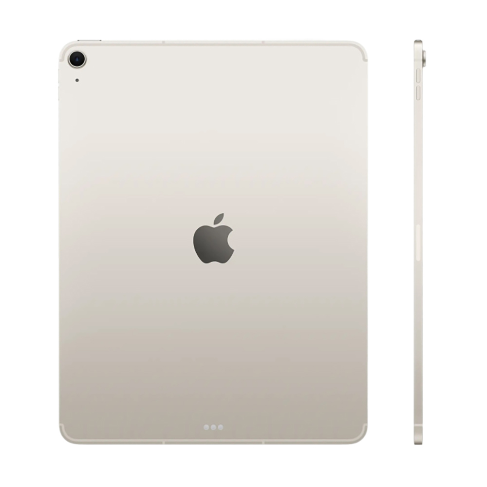 Купить apple ipad air 13" (m3, 2025) wi-fi + cellular 128gb starlight, «сияющая звезда» с доставкой