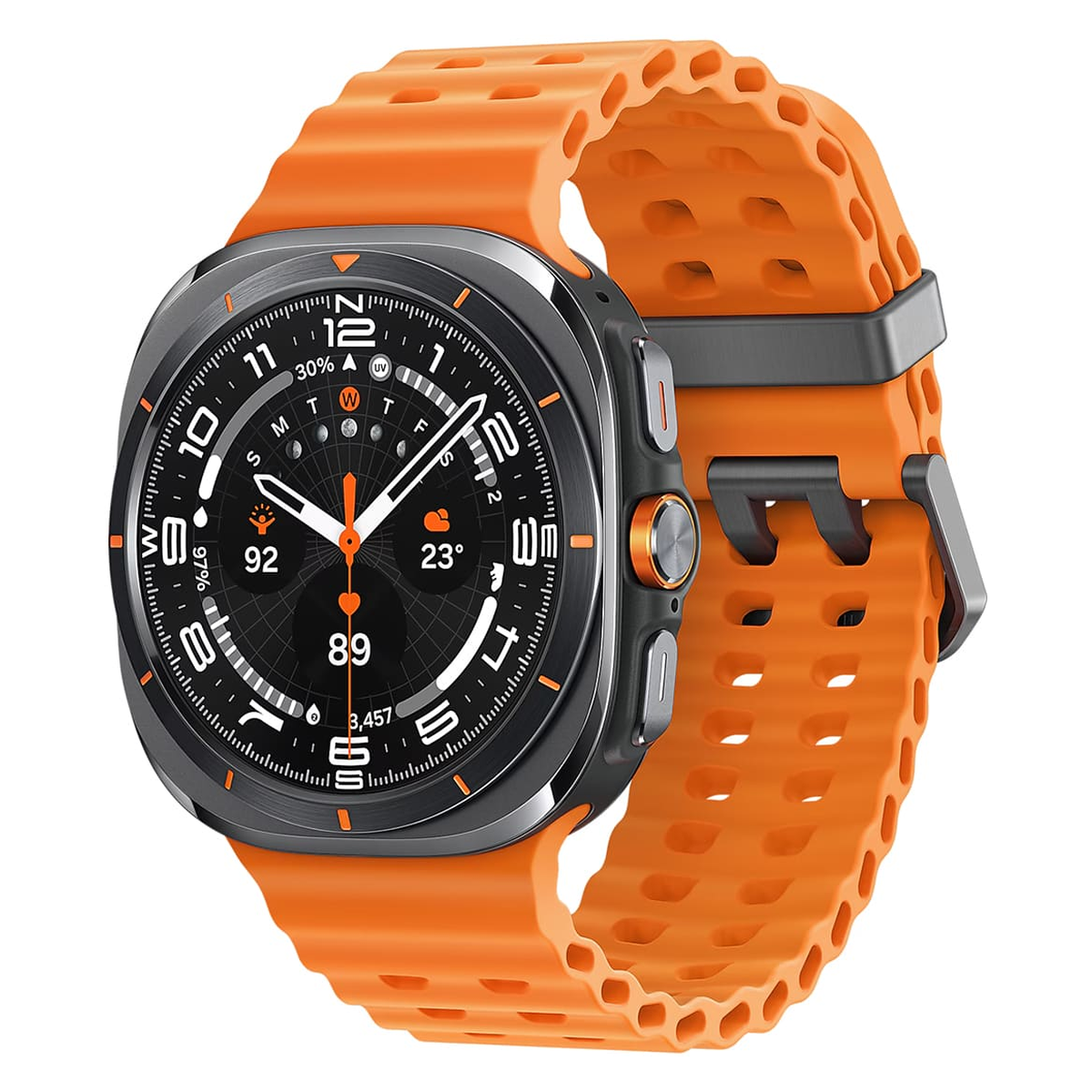 Купить часы samsung galaxy watch ultra 47 мм titanium gray, серый титан (2025) в Самаре
