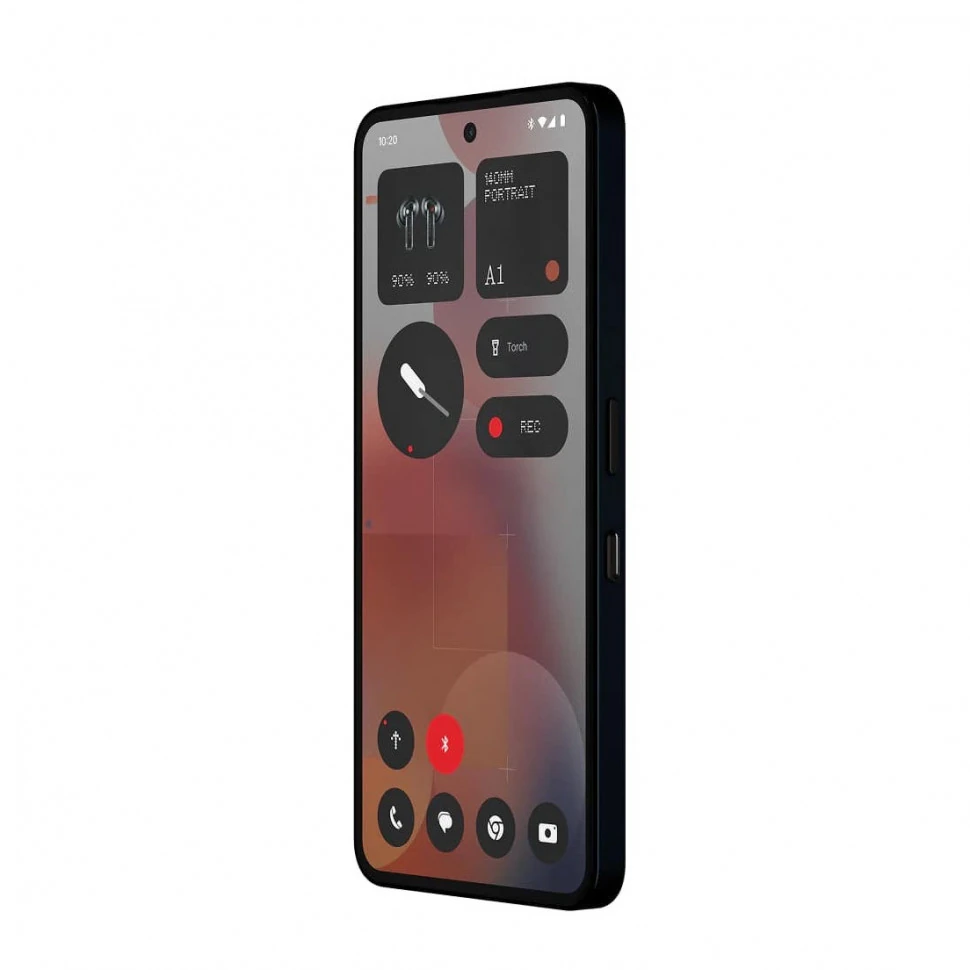 Nothing Phone (3a) Pro 12/256Gb Black, чёрный