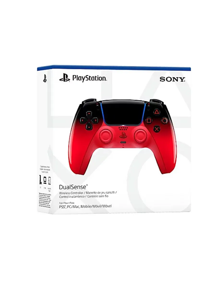 Купить геймпад sony dualsense для sony playstation 5 techno red с доставкой
