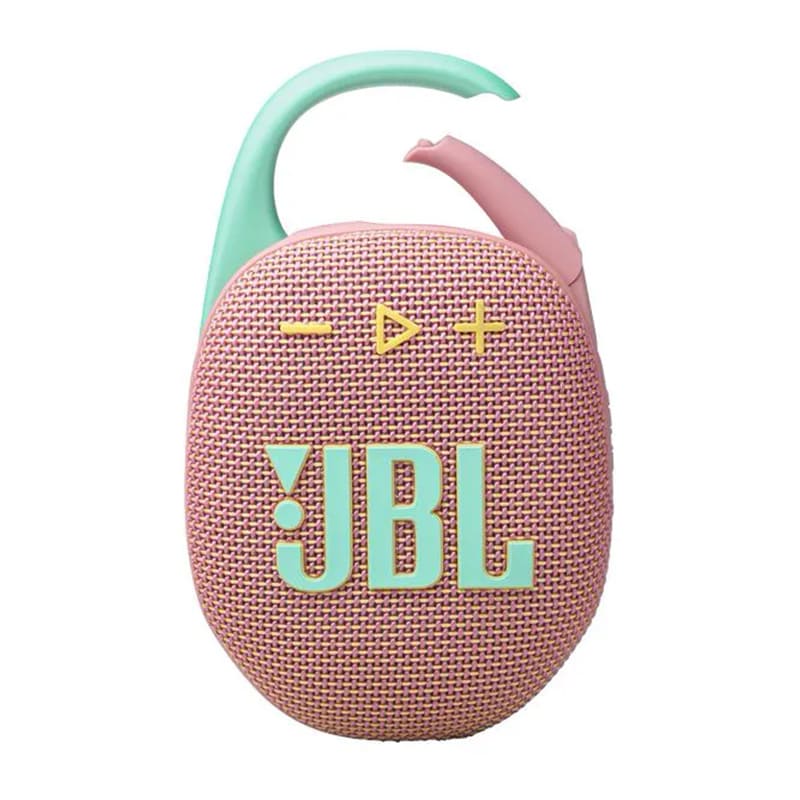 Портативная колонка JBL Clip 5 Pink, розовый