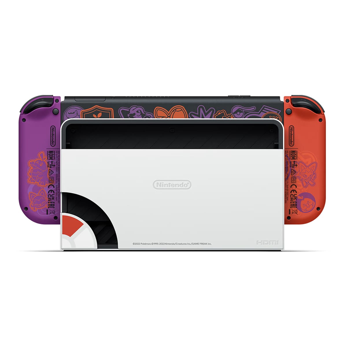 Купить игровая консоль nintendo switch oled 64gb pokemon skarlet and violet edition, красный/фиолетовый с доставкой