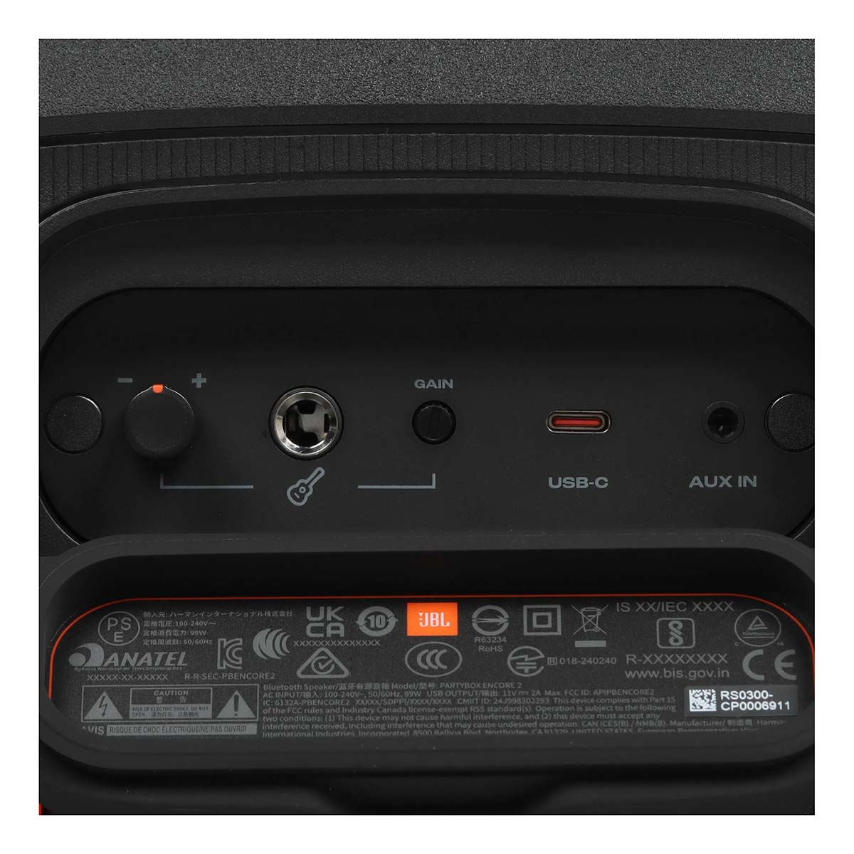 Портативная колонка JBL Partybox Encore 2 Black, чёрный