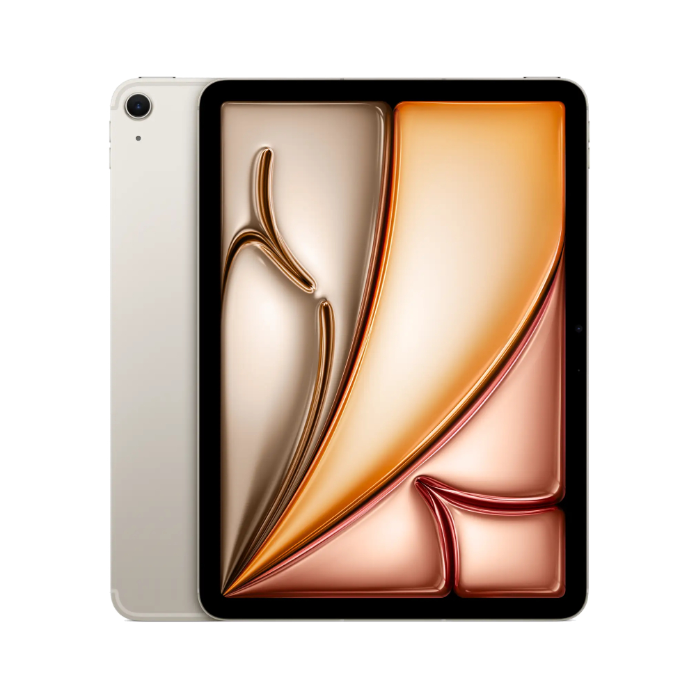 Купить apple ipad air 11" (m3, 2025) wi-fi + cellular 128gb starlight, «сияющая звезда» с доставкой
