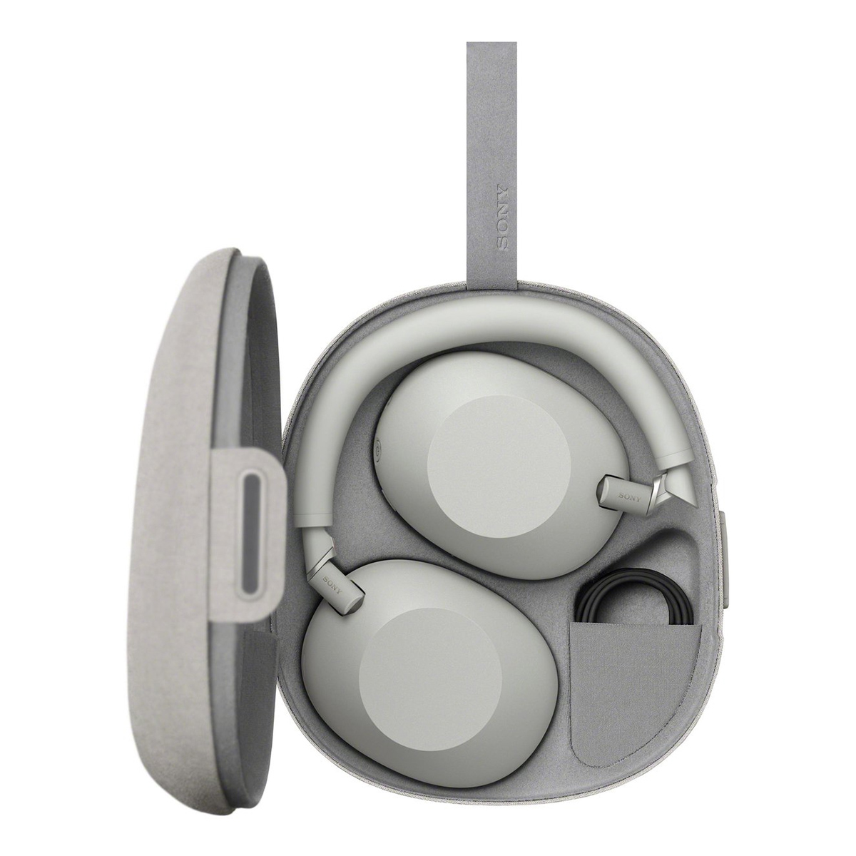 Беспроводные наушники Sony WH-1000XM6 Platinum Silver, белый