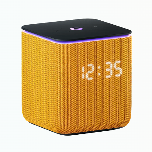 Купить умная колонка яндекс станция миди с алисой, с zigbee, оранжевый, 24вт в Самаре