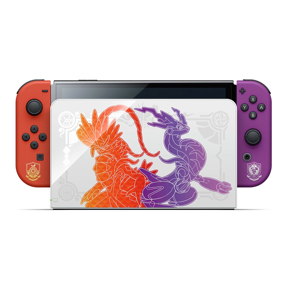 Купить игровая консоль nintendo switch oled 64gb pokemon skarlet and violet edition, красный/фиолетовый с доставкой