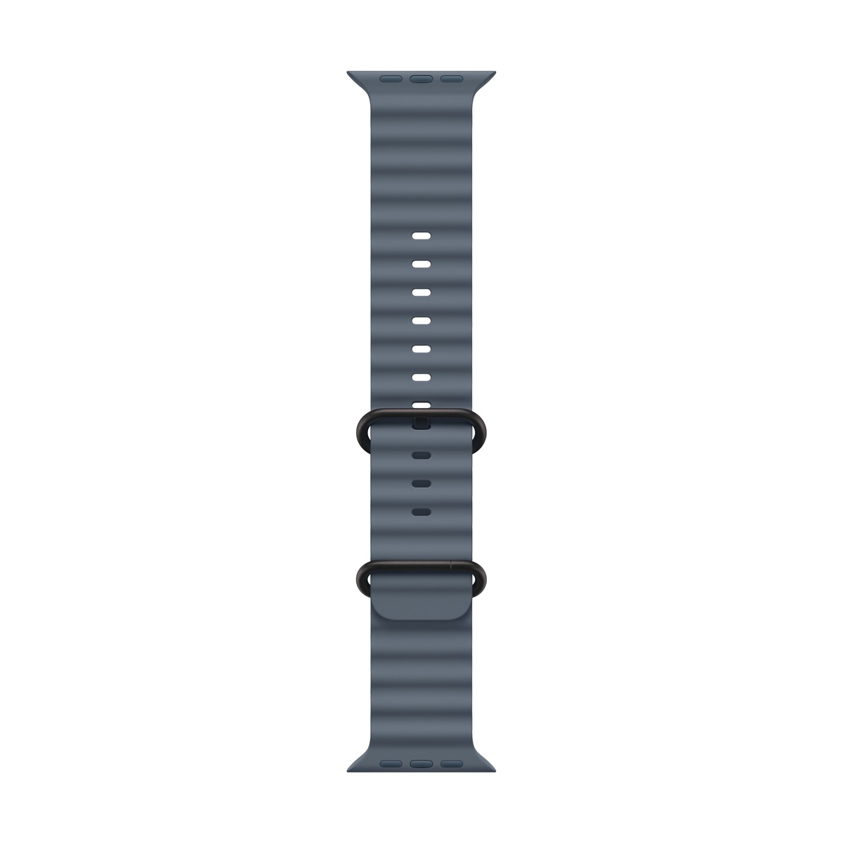 Купить apple watch ultra 3 (2025), 49 мм корпус из титана цвета «black», ремешок ocean band цвета «anchor blue» с доставкой