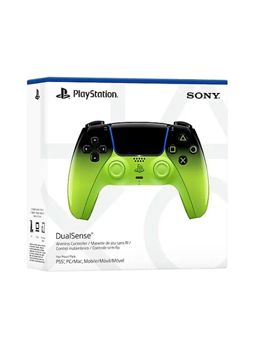 Купить геймпад sony dualsense для sony playstation 5 remix green с доставкой