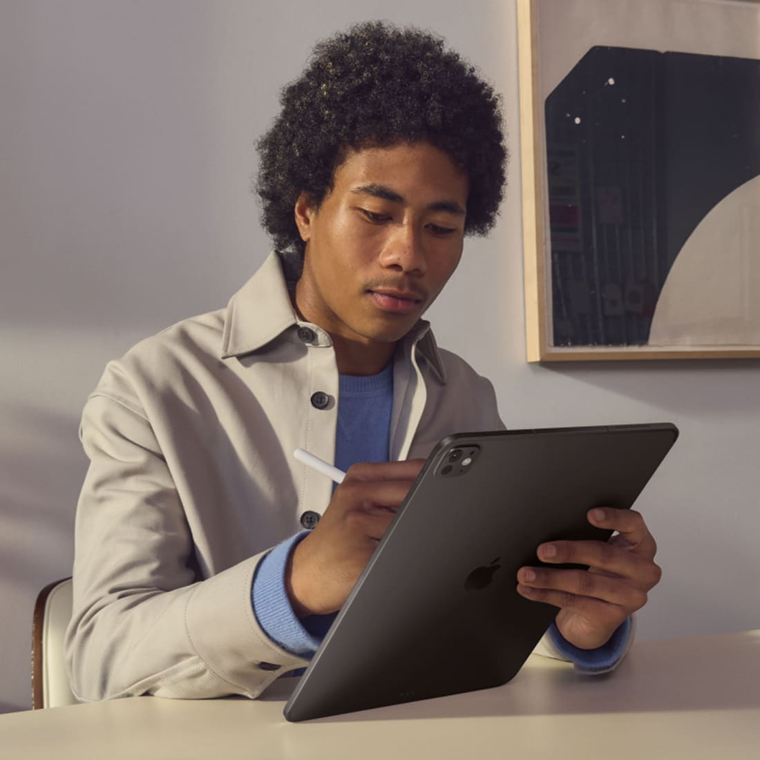 Купить apple ipad pro 13&quot (m4, 2024, 7 gen) wi-fi 2tb, нанотекстурное стекло, silver, серебристый с доставкой