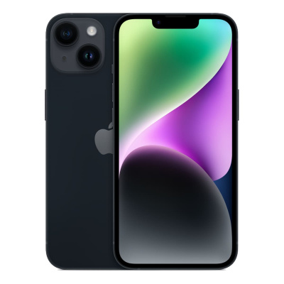 Купить apple iphone 14 128gb dual sim midnight, «тёмная ночь» с доставкой