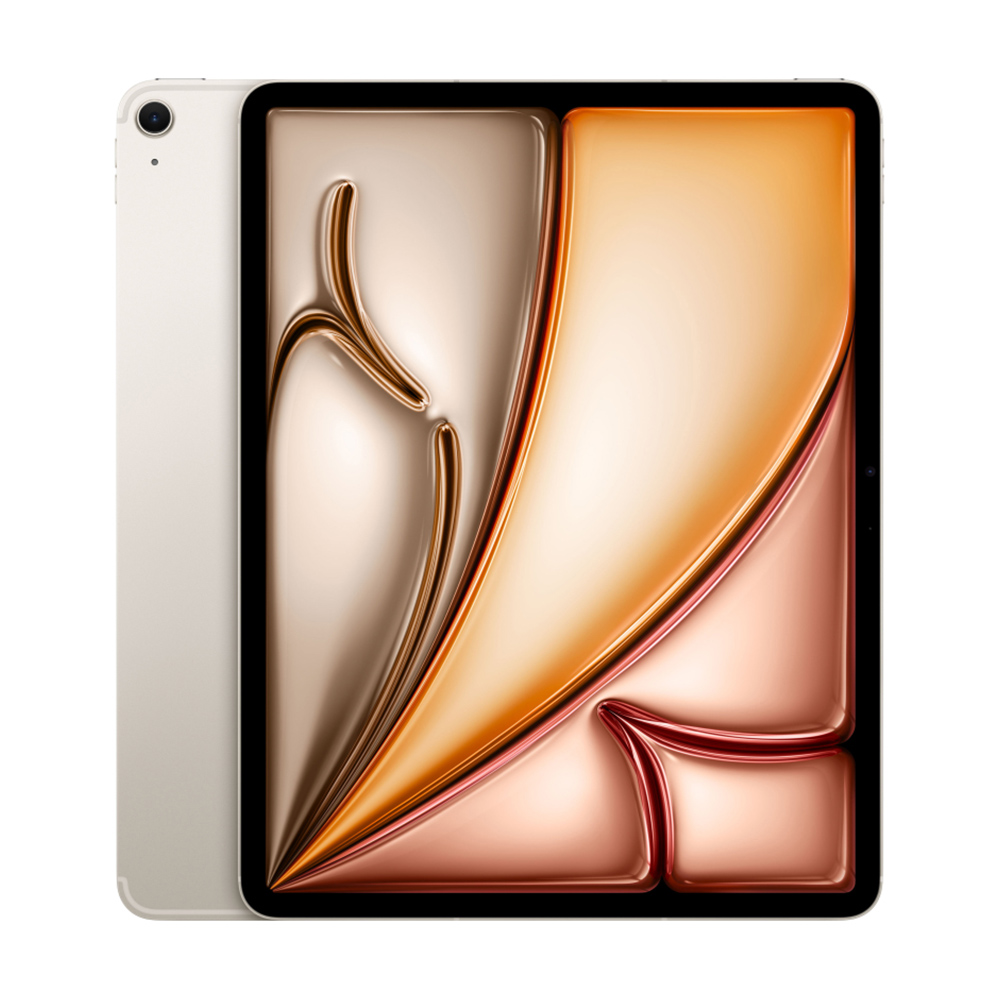 Купить apple ipad air 13" (m3, 2025) wi-fi + cellular 128gb starlight, «сияющая звезда» с доставкой