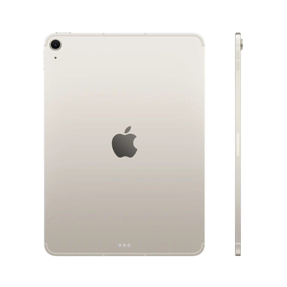 Купить apple ipad air 11" (m3, 2025) wi-fi + cellular 128gb starlight, «сияющая звезда» с доставкой