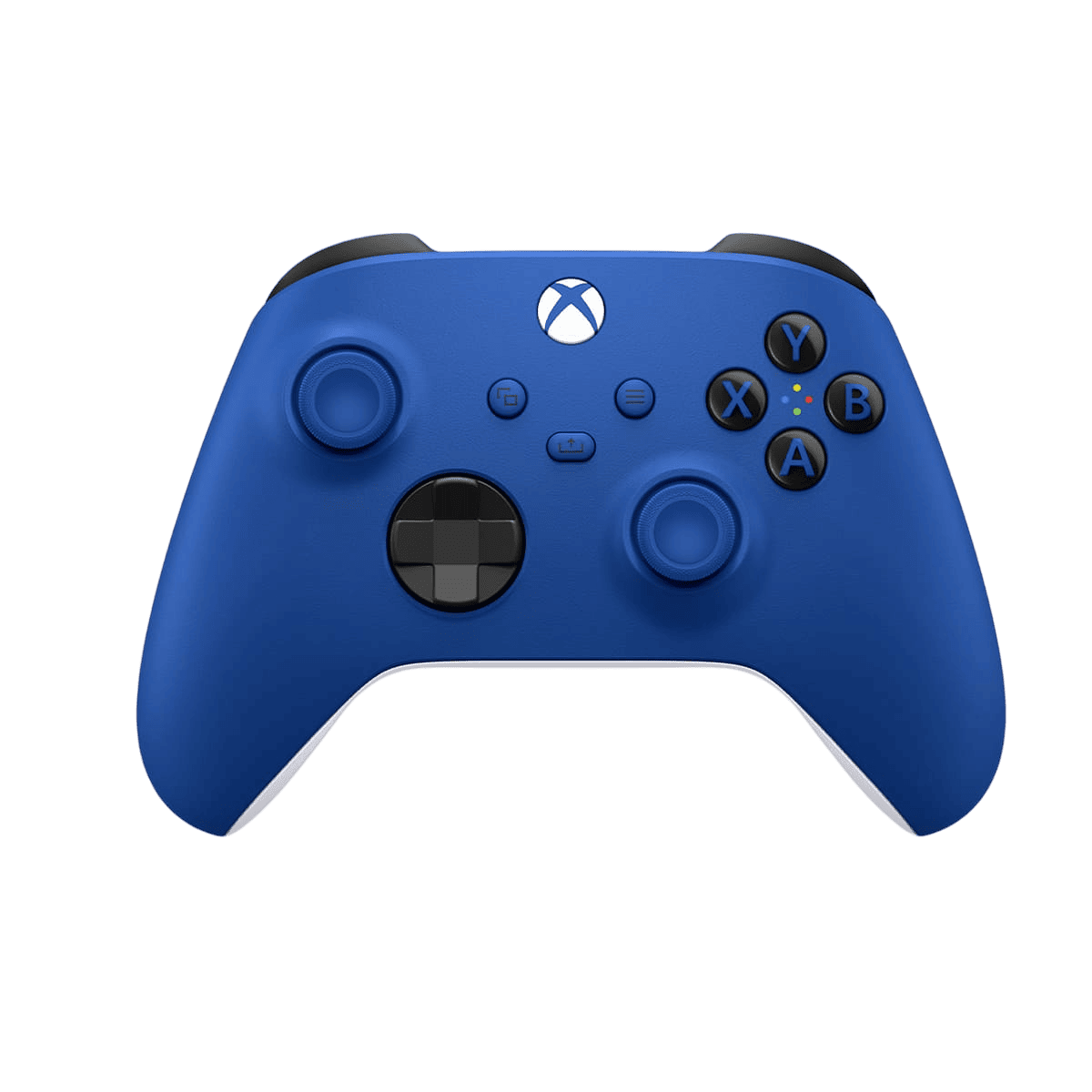 Купить геймпад microsoft xbox series shock blue, синий с доставкой