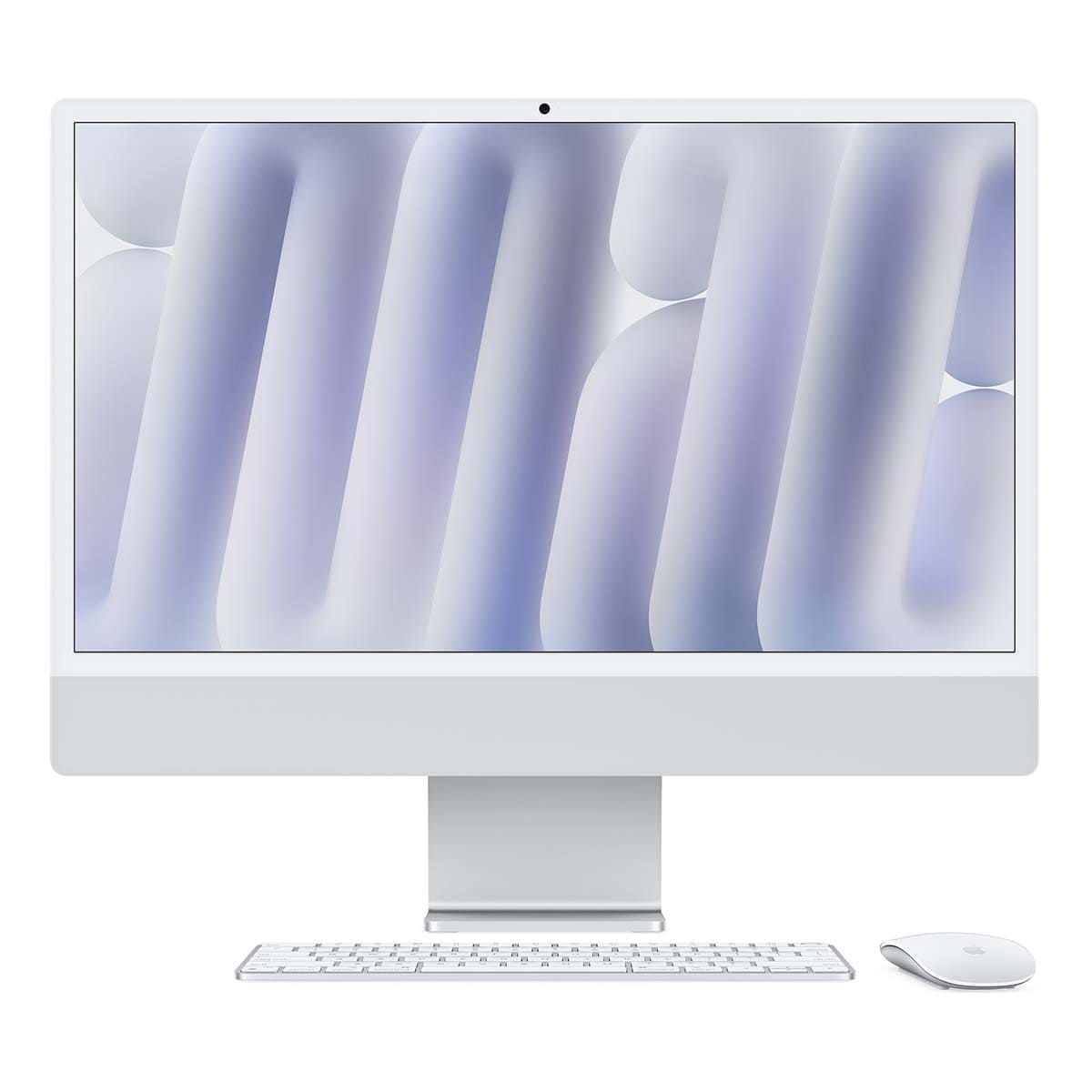 Купить apple imac 24" (m4 10c cpu, 10c gpu, 2024) retina 4,5k, 16 гб, 256 гб ssd (mwuu3) серебристый с доставкой по России 