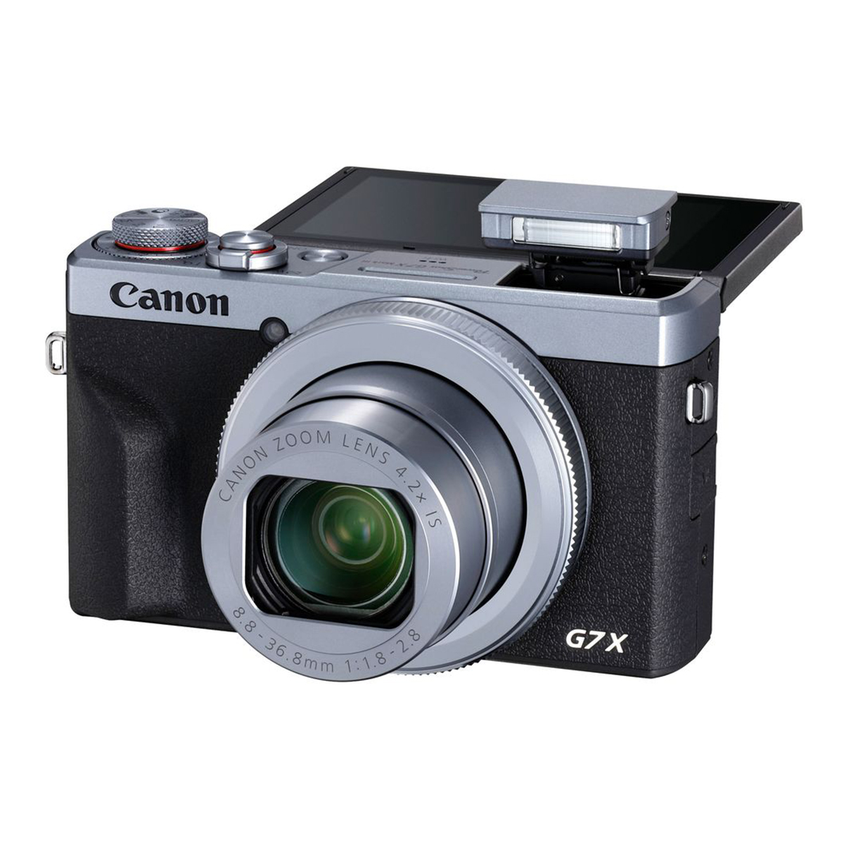 Canon PowerShot G7X Mark 3 Silver, серебристый