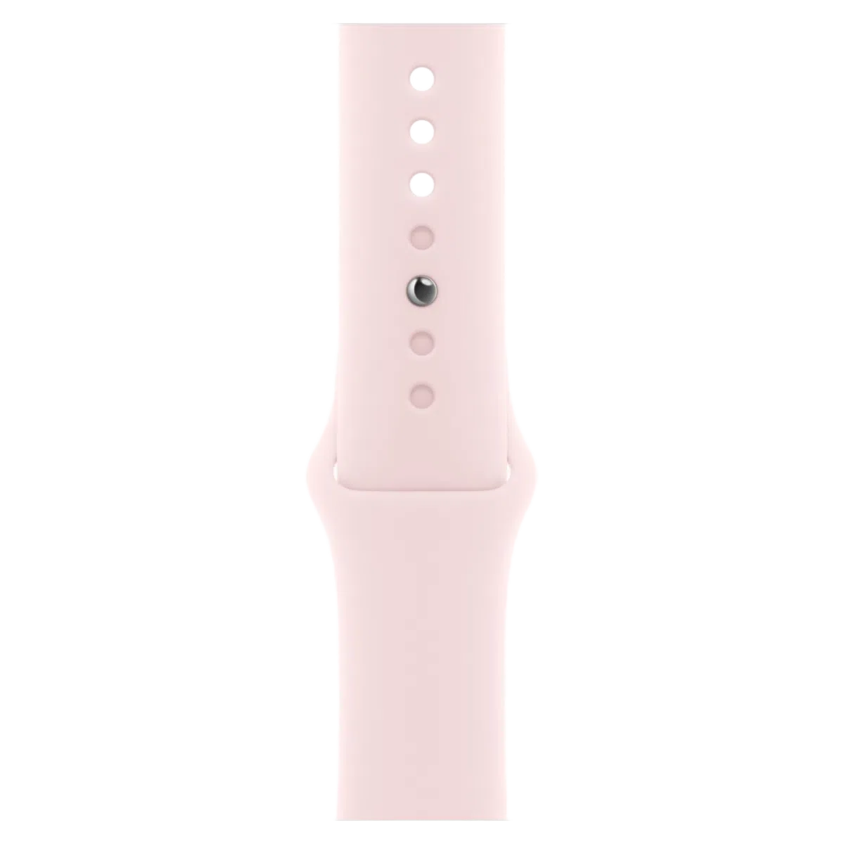 Купить apple watch series 9 41 мм корпус из алюминия розового цвета спортивный ремешок светло-розового цвета с доставкой
